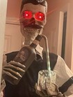 Home Accents Holiday 6 ft. Animated Dean Deathologist retired Halloween Prop — photo 9