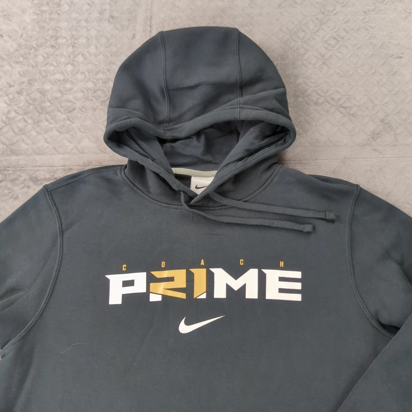 Nike Coach Prime Felpa con Cappuccio Colorado Buffaloes Manica Lunga Nero Uomo Medium