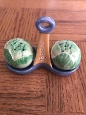 Bolas de Bolos Antiguas Salero Y Pimentero-MUY RARAS DE COLECCIÓN-SE ENVÍA N 24 HORAS