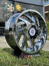 20 Chrome Nighthawk 5x115 5x120 Low Offset 20x8.5 Wheels And Tires Deal