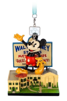 Sketchbook Disney 100 Mickey Mouse Hyperion Studios Silly Symphony Ornament NEW