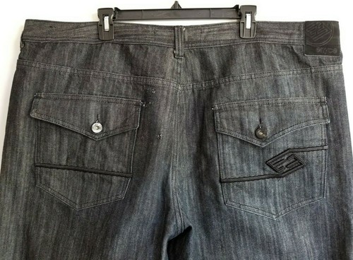 Enyce Jeans Sean Combs Mens Black Denim 