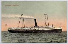  Steamer North Star Passenger Steam Ship Transatlantic Voyages