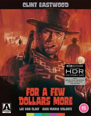 For a Few Dollars More 4K Limited Edition Blu-ray (UK) 1965 Arrow Slip Box Cover