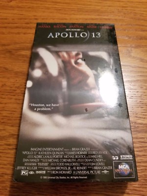 Apollo 13 with Tom Hanks and Kevin Bacon - Brand New / Sealed (VHS 1995 ...