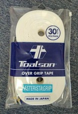 Toalson Asterista Grip Overgrip 30 Pack WHITE Tennis Tacky Made In Japan