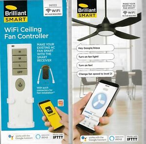 Brilliant Smart Wifi Ceiling Fan Remote Control Kit Small Modern