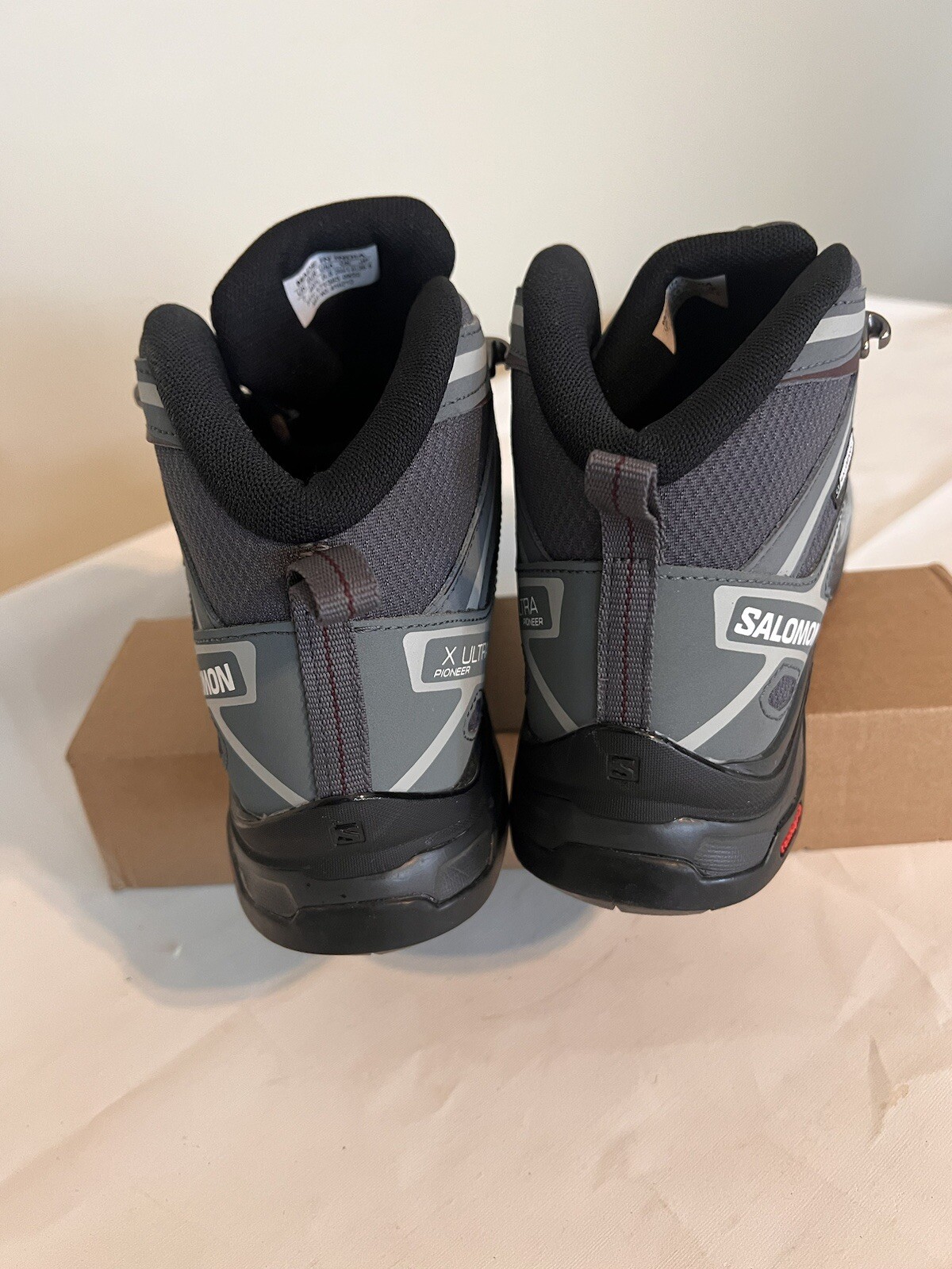 Scarpa da trekking donna SALOMON US 8 5 colore ebano