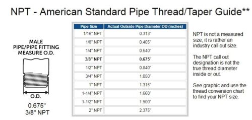 3/8 Hose ID Barb 1/4 Npt Male Straight Fitting Hose End Brass Air Water Oil Gas - Picture 2 of 8