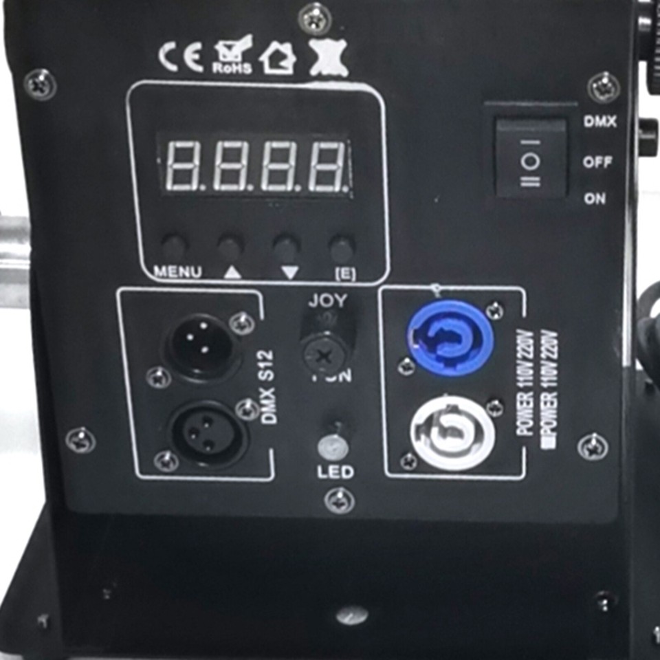 LED CO2 Jet Smoke Machine & 6m Hose CO2 Cannon DMX Blaster DJ Disco ...