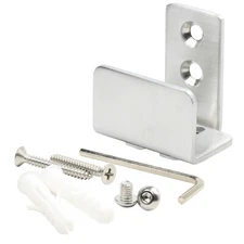 Sliding Barn Door Floor Wall Mount C Guide Adjustable Hardware Part