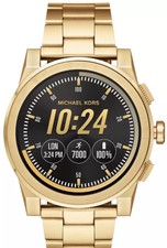 michael kors mkt5026 access grayson gold tone men's smartwatch