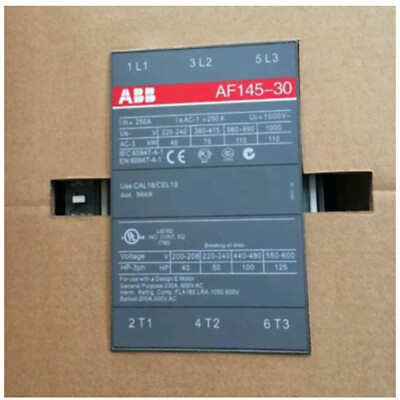1 piece new abb contactor AF145-30-11 100-250V Free ship