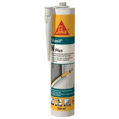 Sikasil  N Plus, elastischer Dischtstoff, grau, MHD 02/2025