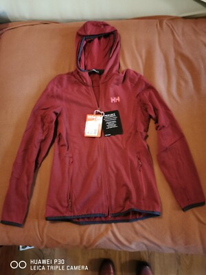 HH Helly Hansen, Fleece Hooded Jacket, Weinrot