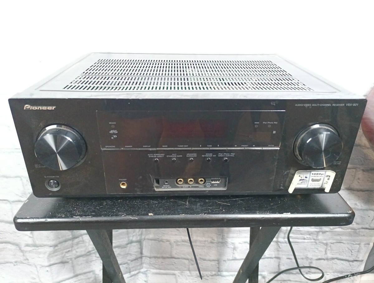 Pioneer VSX-921-K 7.1 Channel A/V Receiver Tested and