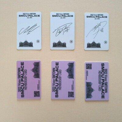 2022 Winter SMTOWN : SMCU Palace Shinee Official Photocard