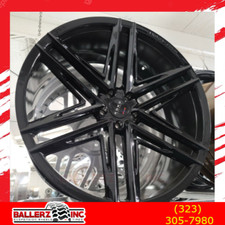 24 Koko Kuture Giovanna 5x120 Wheel Tire Package Gloss Black