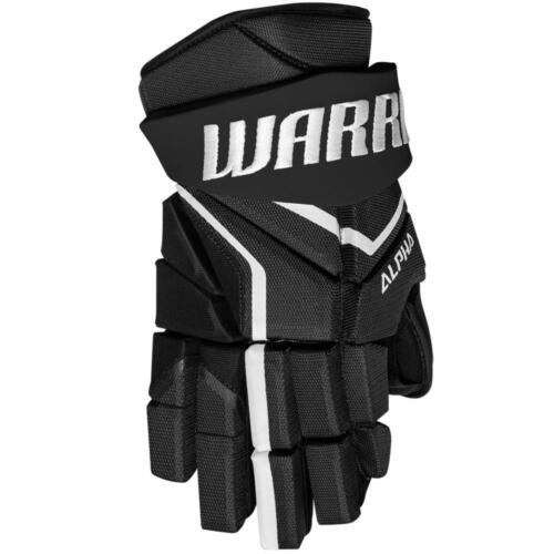 Warrior Alpha LX2 Max Eishockey Handschuhe Senior Schwarz - Afbeelding 1 van 1