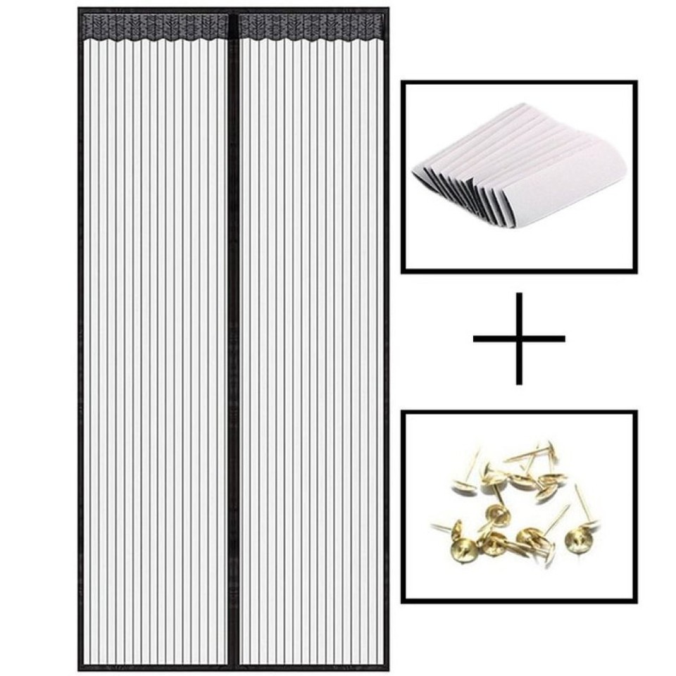 Produktbild von GOUDU Magnet Fliegengitter Tu00fcr Balkontu00fcr 205x250cm Fliegengitter