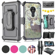 Funda protectora resistente de cuerpo completo + protector de pantalla para Moto G7/G7 PLUS