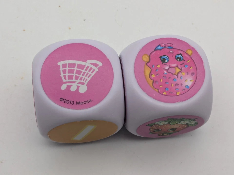 Shopkins Big Roll Bingo Game Replacement Oversized Dice-2013-Used-Free Shipping - Image 3 of 4