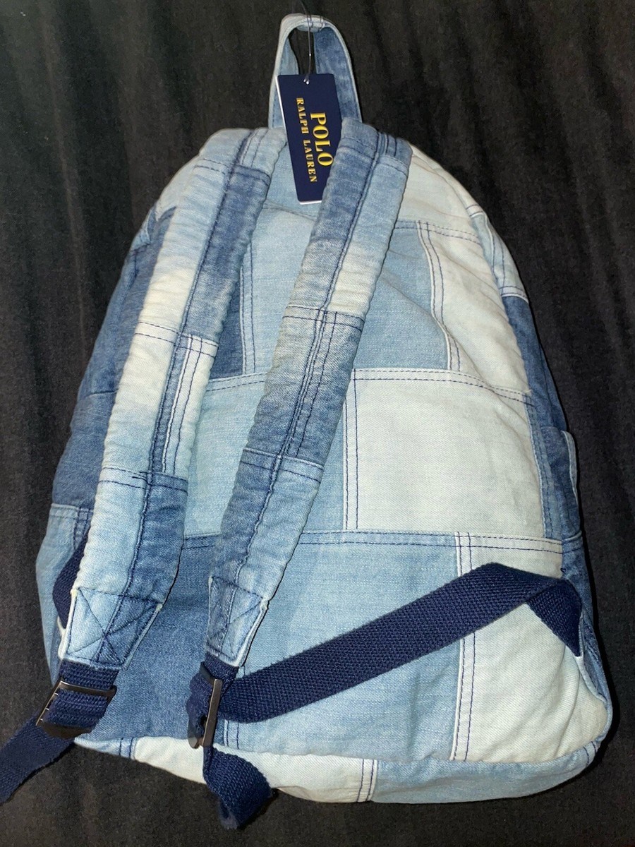 POLO JEANS バックパック Polo Ralph Lauren Men's Denim Patchwork Backpack - Macy's