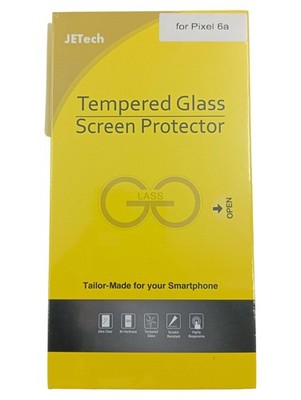 JETech Displayschutzfolie Tempered Glass für Google Pixel 6a 9H Härte