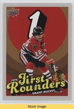 2025-26 Chicago Blackhawks Centennial First Rounders Grant Mulvey #FR-1 READ 0tj