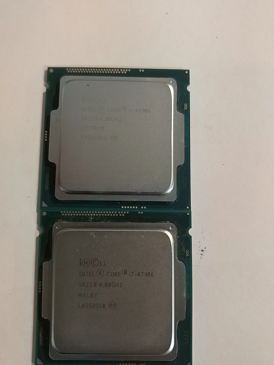 Intel Core i7-4790K Processor Model Computer Processors (CPUs) for