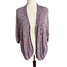 Soho New York & Company Jeans Lightweight Cardigan/Shrug Large