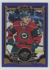 2015-16 O-Pee-Chee Platinum Rainbow Purple 4/25 Nino Niederreiter #47 01qm