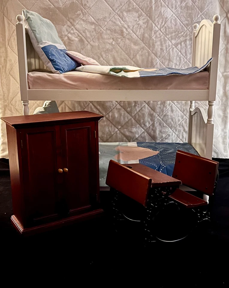 Lote de 5 muñecas American Girl Pleasant Co Samantha Kirsten Bitty como está  Foto 2 de 4