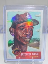 Satchell Paige 2025 Topps Shoebox Treasures Andy Friedman #98 Rainbow Foil 19/25