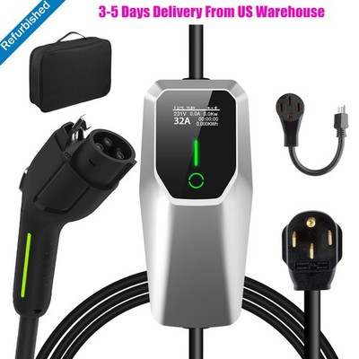7.2KW 32A Type2 Portable EV Charger For all Electric Vehicles NEMA Plug 6 Meter