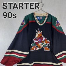 Vintage Phoenix Arizona Coyotes NHL Starter Hockey Jersey Mens Size L