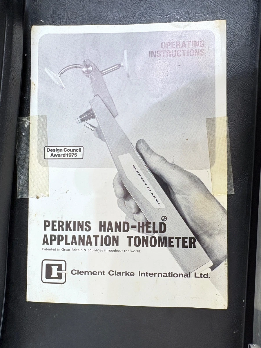 Clement Clarke Perkins Applanation Tonometer