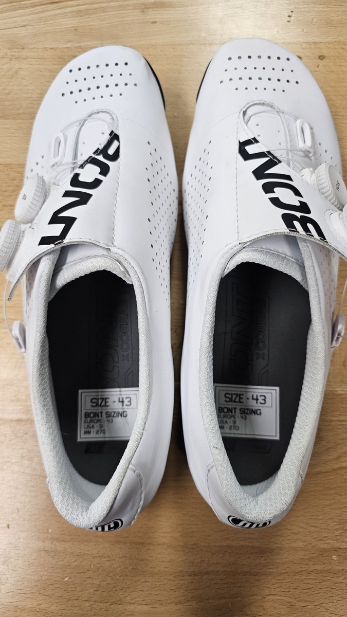 Bont Vaypor SL Road Shoes White Size 43 | eBay