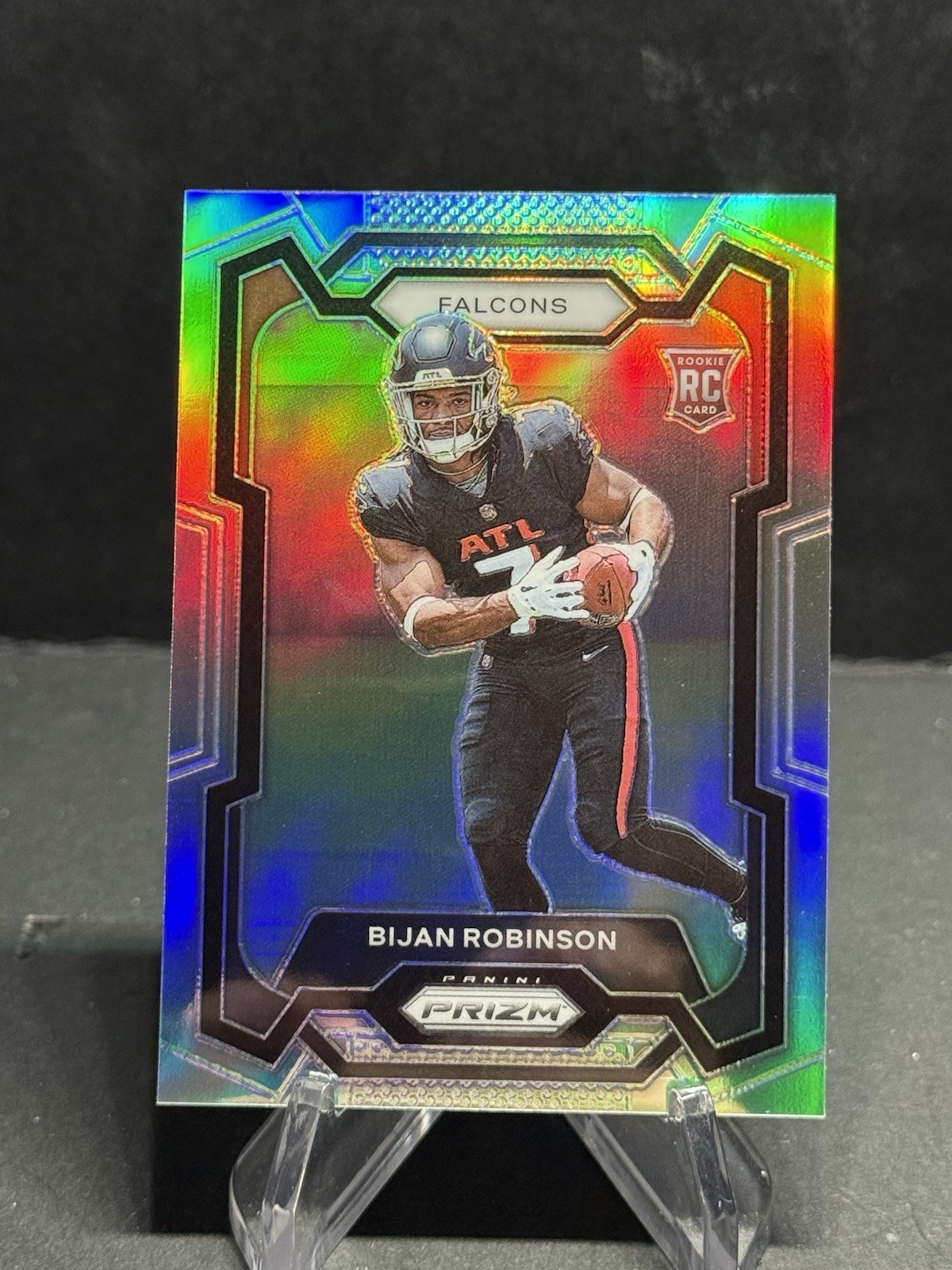 2023 Panini Prizm - Rookies Bijan Robinson #305 Silver Prizm (RC)