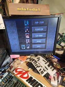 MORTAL KOMBAT 1 PCB JAMMA ARCADE BOARD SET 5.0 REV WORKING!!! (T-UNIT) MIDWAY