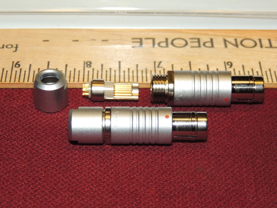 2 New Fischer Connectors 103 Series Cable Mounted, Click Lock  #SC 103 A056-130+ - Image 3 of 4