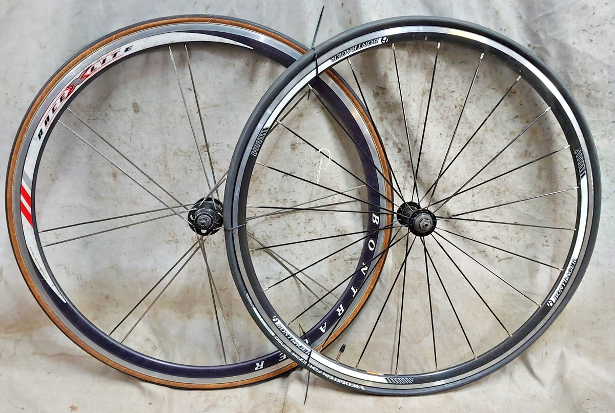 Bontrager Race X Lite 700c Racing Road Bike Wheel Set 130/100 QR