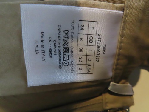 Christian Dior Beige Pleated Mini Skirt F 34/US 2 - Picture 12 of 12