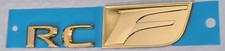 15-19 New Lexus Rcf 24k Gold Rear Emblem 16 17 18 2015 2016 2017 2018 2019 15-19 New Lexus Rcf 24k Gold Rear Emblem 16 17 18 2015 2016 2017 2018 2019