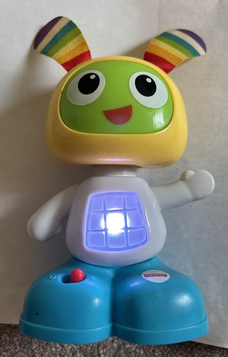 Fisher Price Dance & Move Beatbo Baby Robot Pink W/ Lights & Music