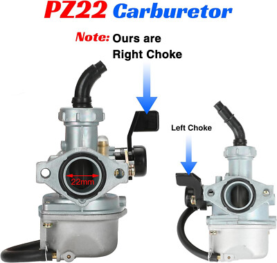 22mm PZ22 Carburetor FOR Pit Dirt Bike CA05