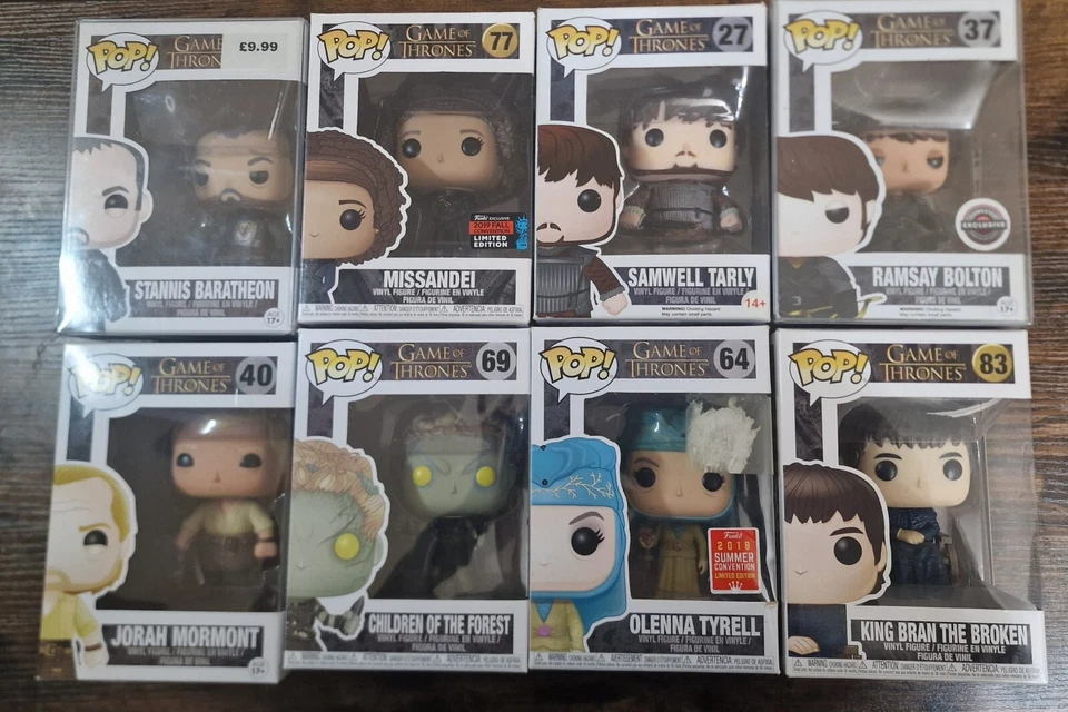 Game Of Thrones Funko Pop Bundle, Collectible, Figures - Image 4 of 4