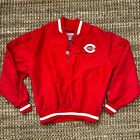 Vtg Starter Diamond Collection Windbreaker Jacket Cincinnati Reds Usa Mlb Xl