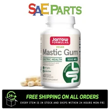 NEW JARROW FORMULAS MASTIC GUM 1000MG, DIETARY SUPPLEMENT 30 DAY SUPPLY 60 CAPS