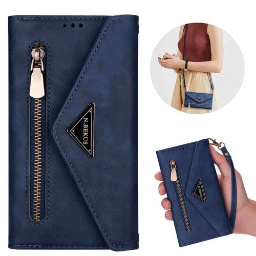 For iPhone 11 12 Pro Max XR 6S 7 8 SE Wallet Card Holder Flip Leather Case Cover - Picture 18 of 43